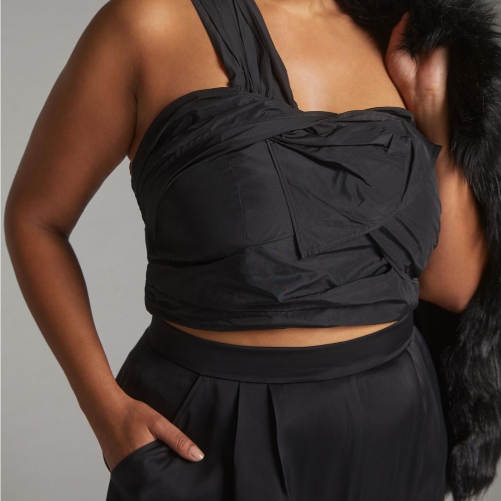 Bow Tie Wide-Leg Pant Set Anthropologie NWT size 12